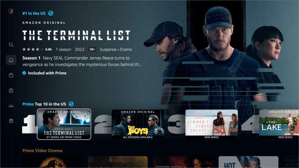 Ty Zamkow - Prime Video 2022 Redesign